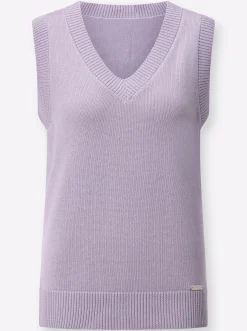 Pullover| Pullunder flieder