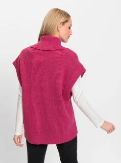 Pullover|heine Pullunder fuchsia-meliert