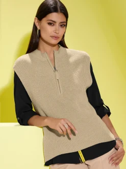 Pullover| Pullunder beige