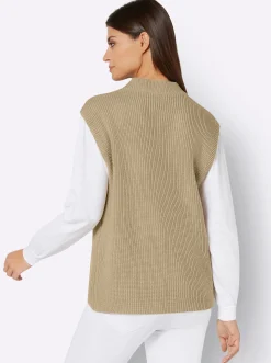 Pullover| Pullunder beige