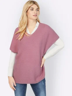 Pullover|heine Pullunder altrosa