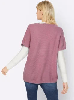 Pullover|heine Pullunder altrosa