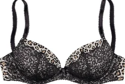 Bhs|LASCANA Push-up-BH leo-bedruckt