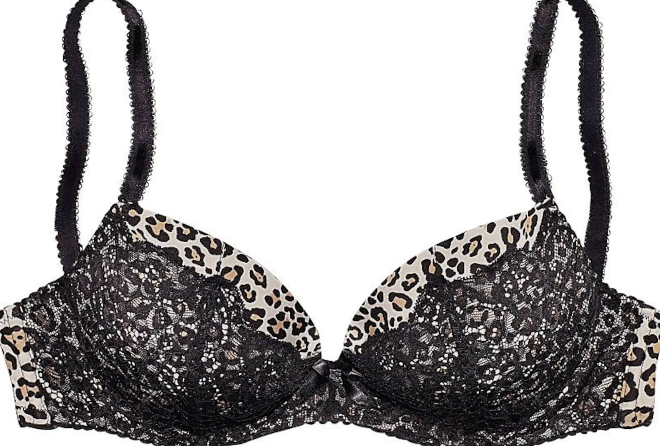 Bhs|LASCANA Push-up-BH leo-bedruckt