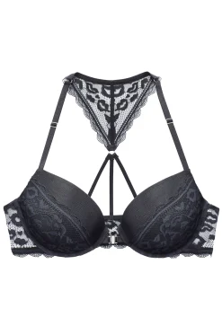 Bhs|Vivance Push-up-BH schwarz