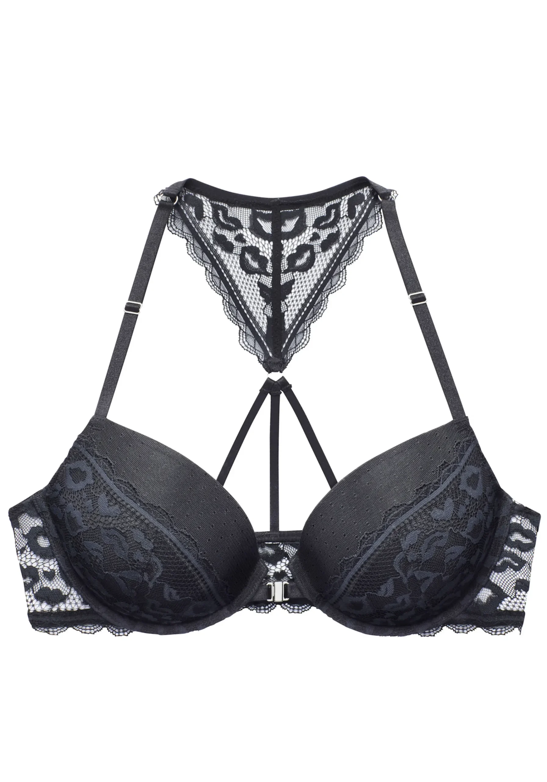 Bhs|Vivance Push-up-BH schwarz