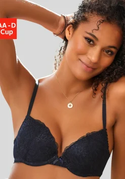 Bhs|Vivance Push-up-BH midnightblue