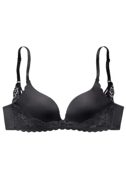 Bhs|LASCANA Push-up-BH schwarz
