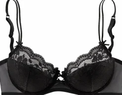 Bhs|s.Oliver Push-up-BH schwarz