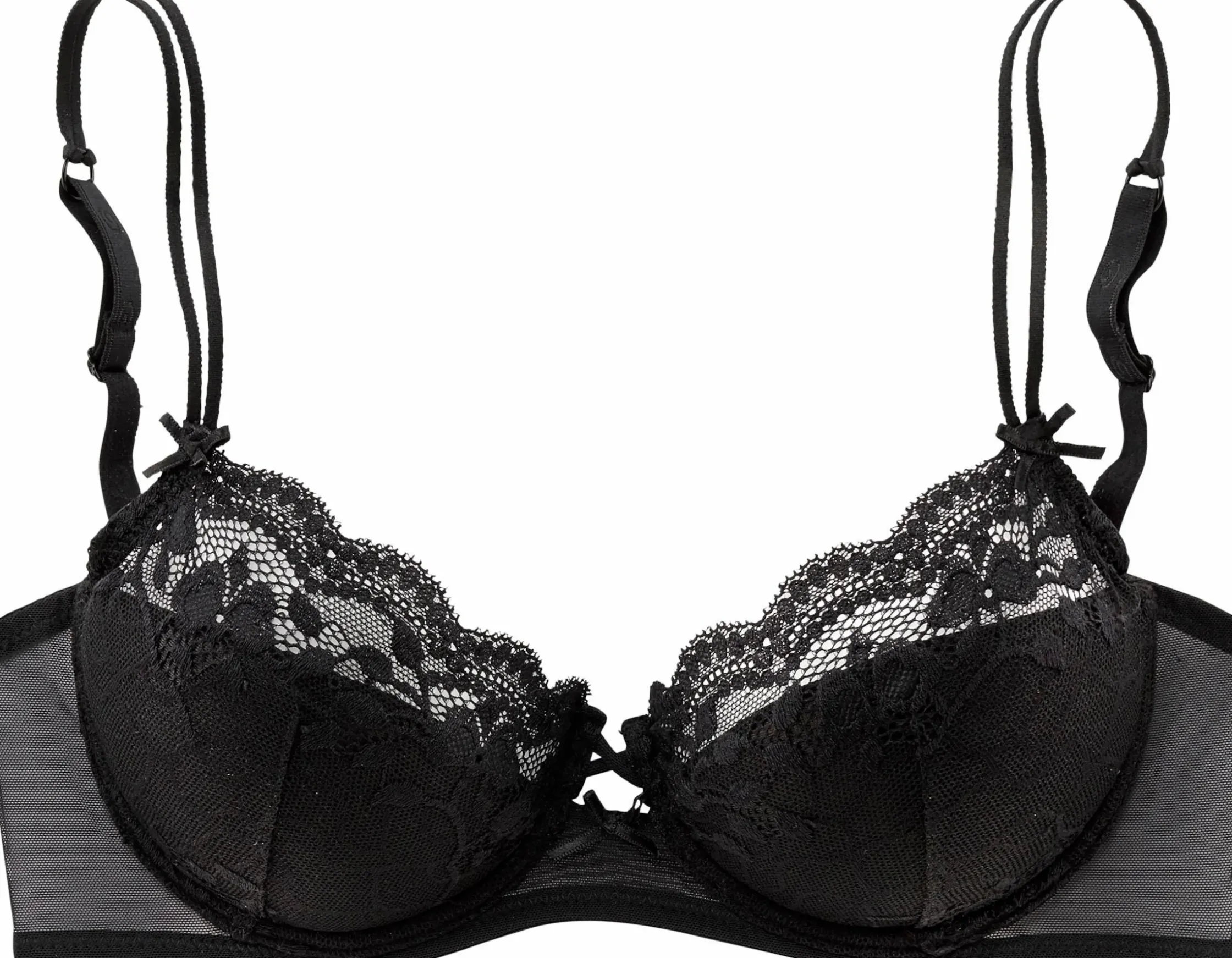 Bhs|s.Oliver Push-up-BH schwarz