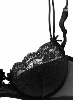 Bhs|s.Oliver Push-up-BH schwarz