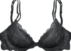Bhs|Vivance Push-up-BH schwarz