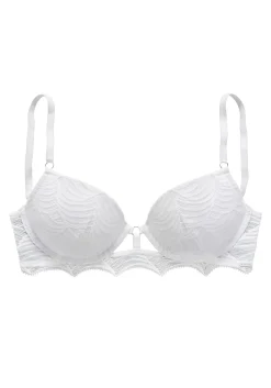 Bhs|LASCANA Push-up-BH weiß