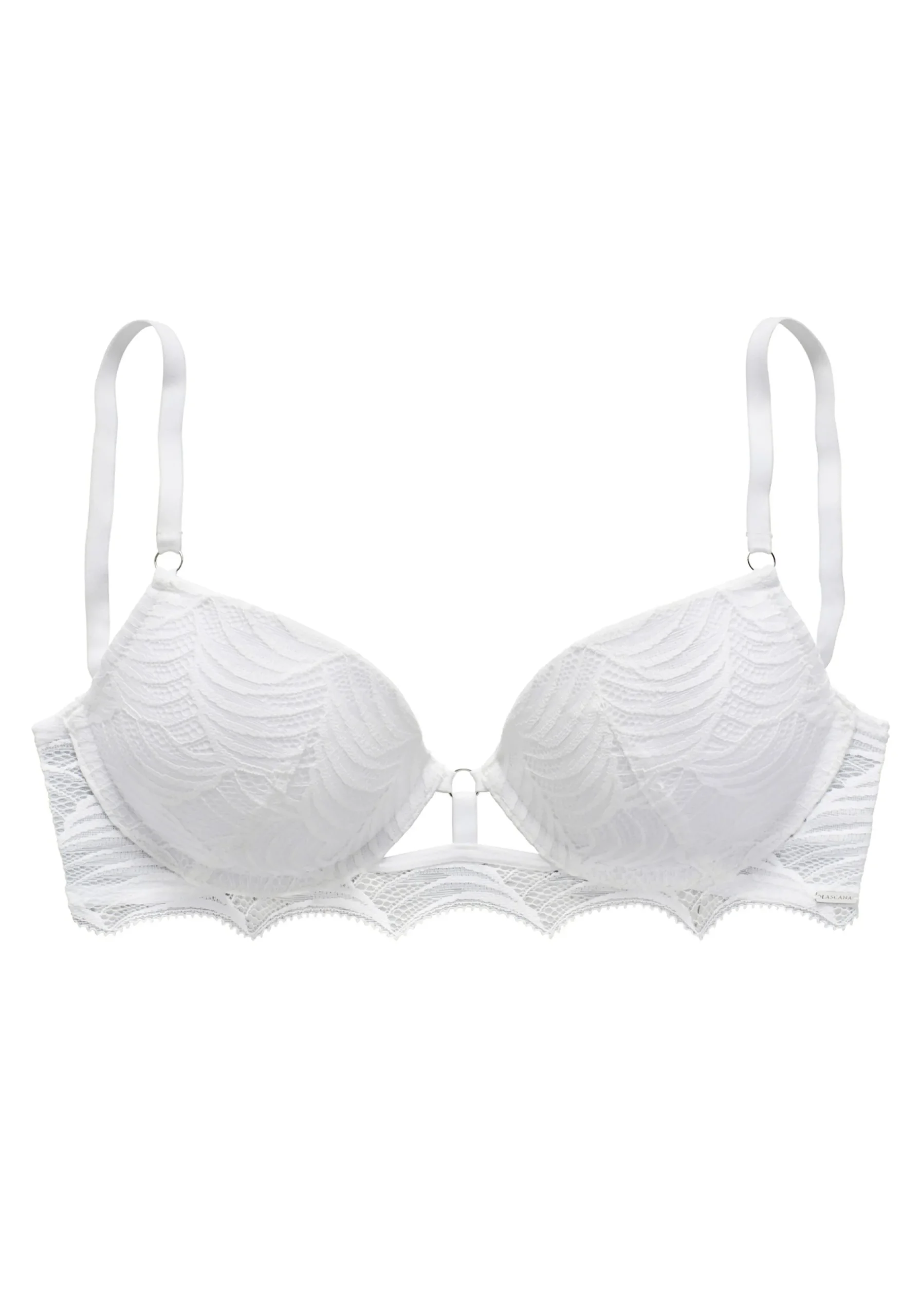 Bhs|LASCANA Push-up-BH weiß