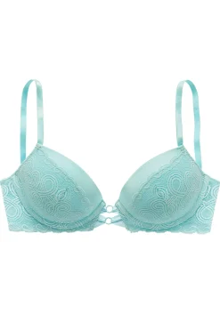 Bhs|LASCANA Push-up-BH aquablau