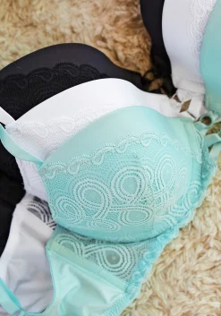 Bhs|LASCANA Push-up-BH aquablau