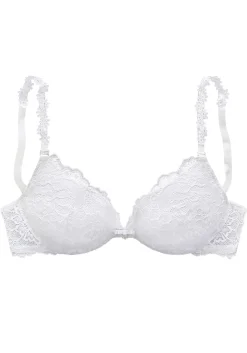 Bhs|Vivance Push-up-BH reinweiß