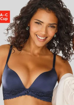 Bhs|LASCANA Push-up-BH marine