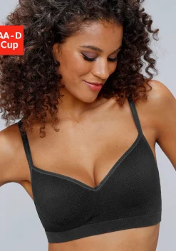 Bhs|LASCANA Push-up-BH schwarz