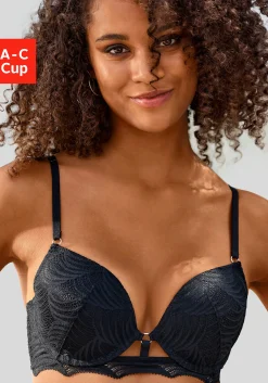Bhs|LASCANA Push-up-BH schwarz