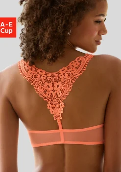 Bhs|LASCANA Push-up-BH neonpfirsich