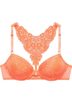 Bhs|LASCANA Push-up-BH neonpfirsich