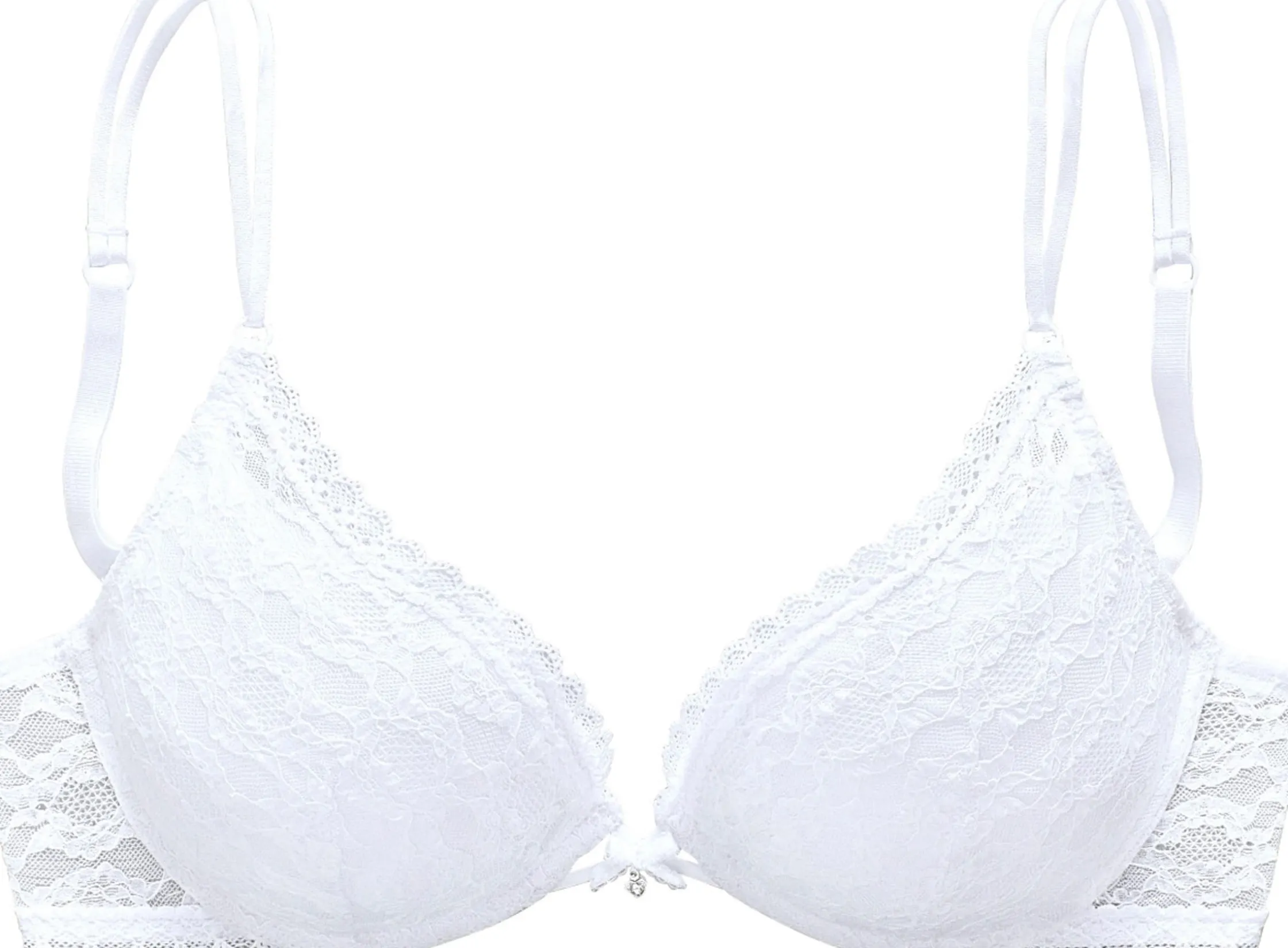 Bhs|s.Oliver Push-up-BH weiß