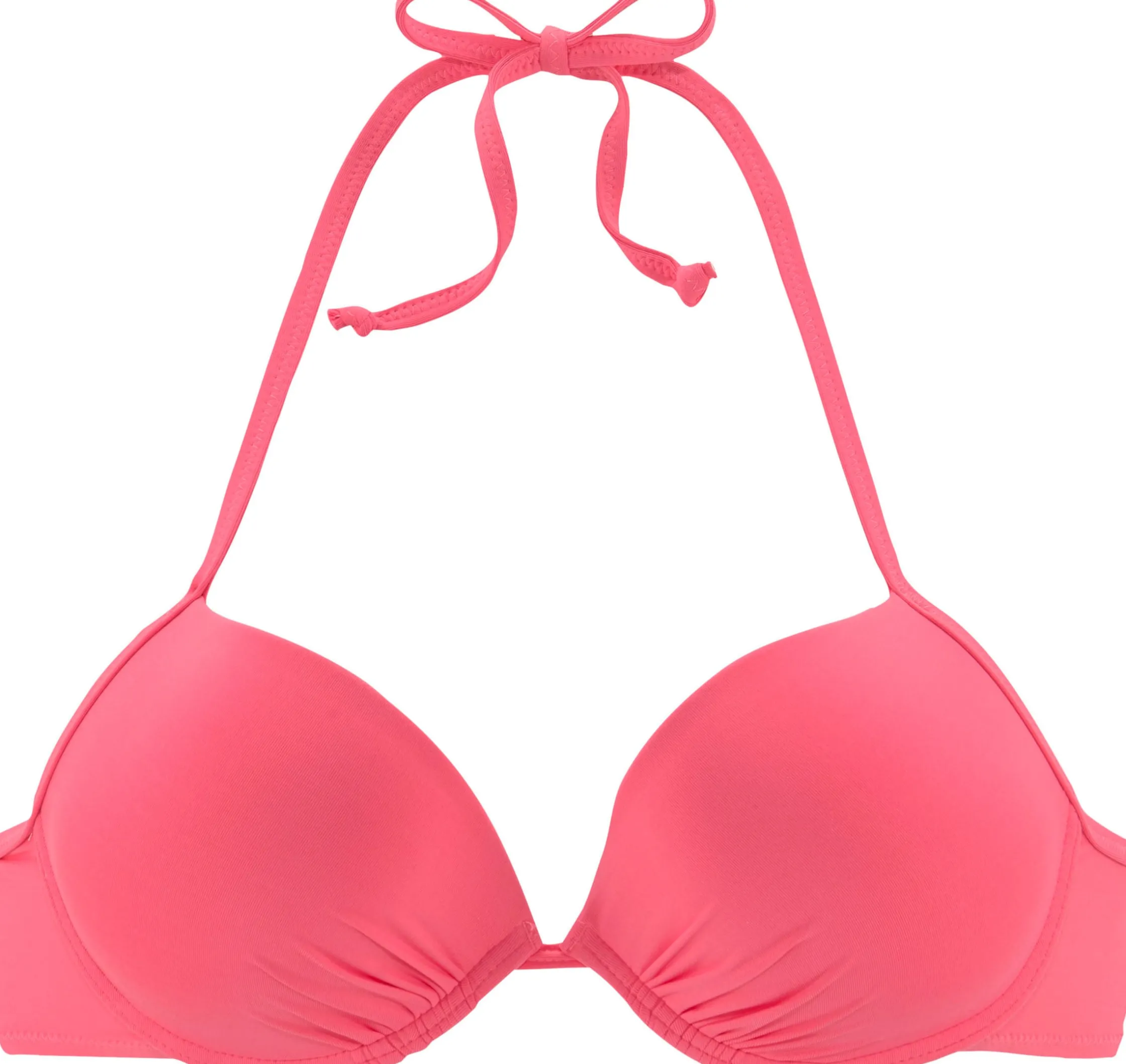 Bikinis|Buffalo Push-Up-Bikini-Top rosa