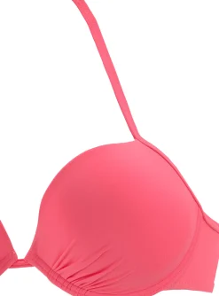 Bikinis|Buffalo Push-Up-Bikini-Top rosa