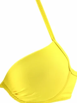 Bikinis|Buffalo Push-Up-Bikini-Top gelb