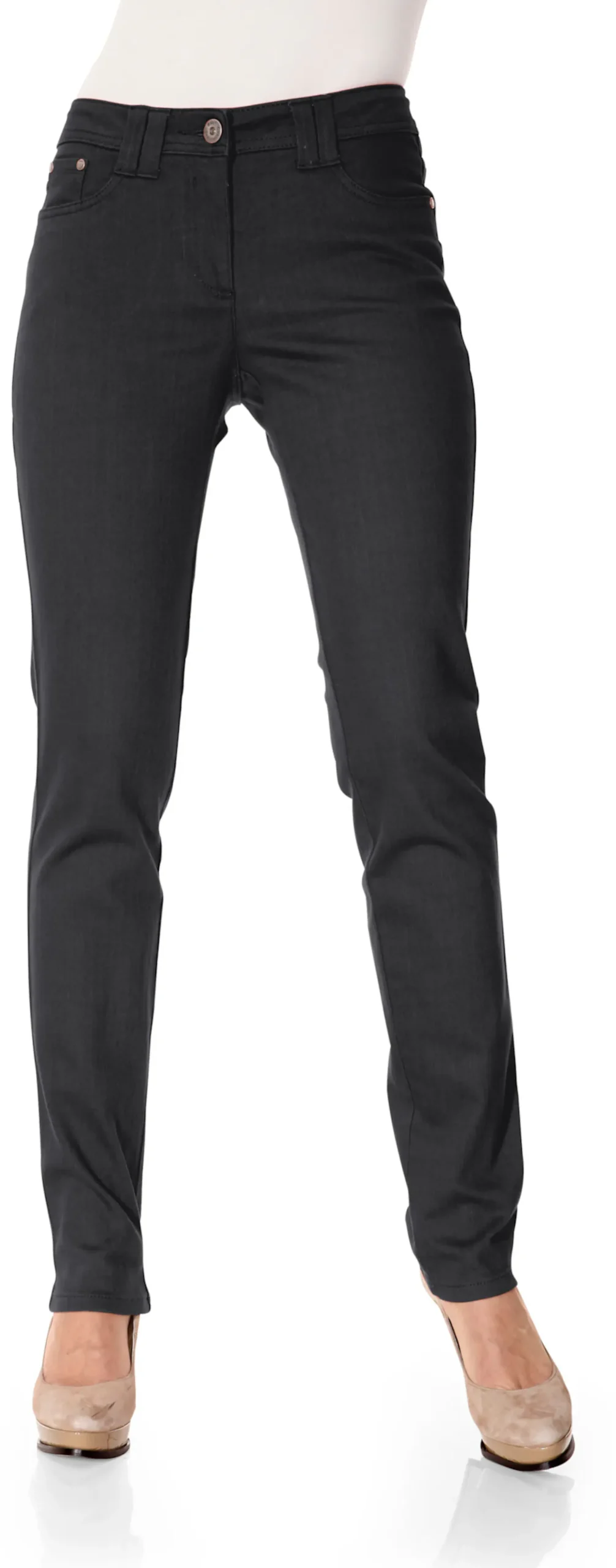 Hosen|heine Push-up-Hose schwarz