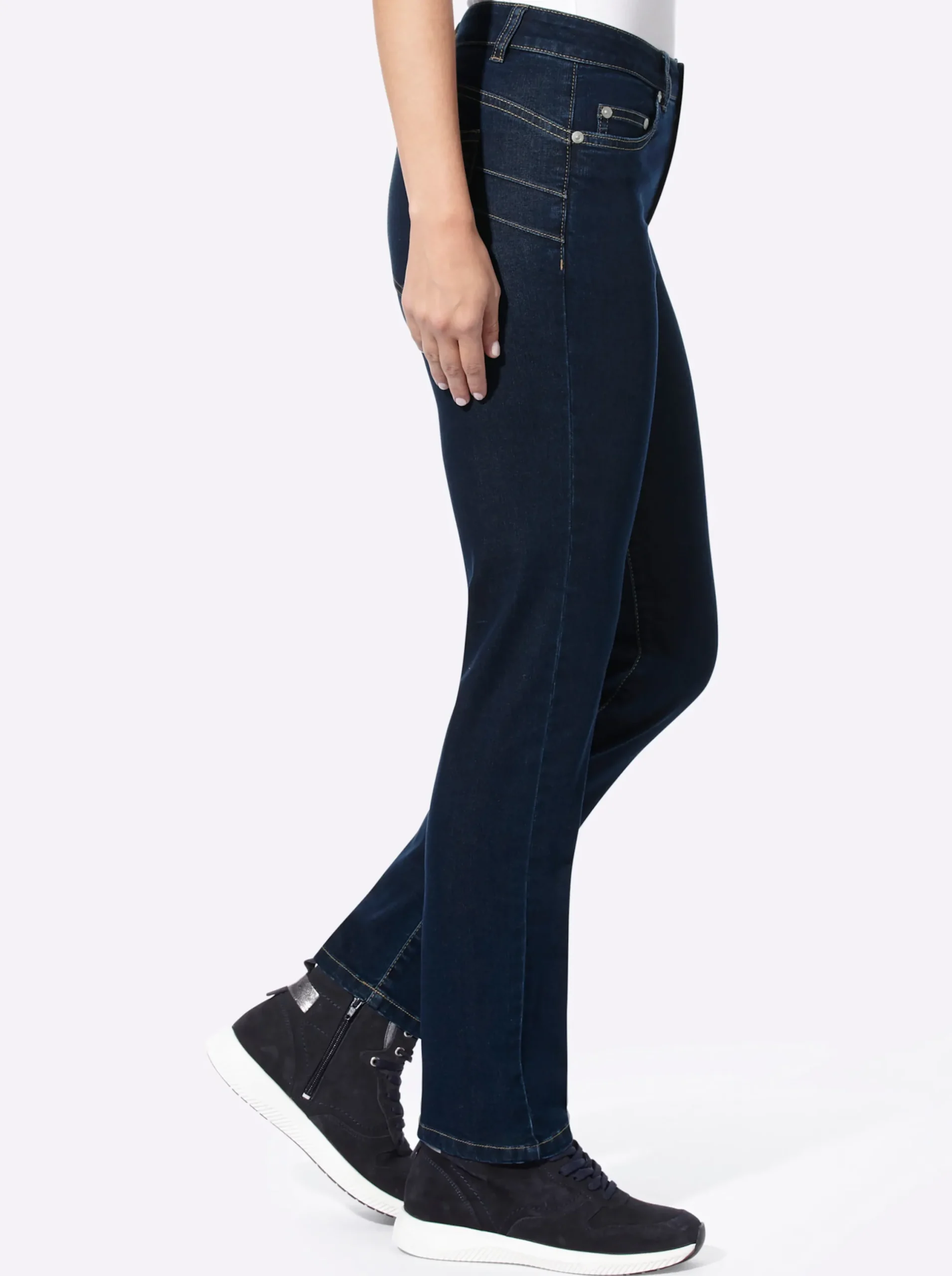 Jeans|heine Push-up-Jeans darkblue