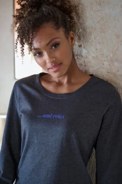 Nachtwäsche|Vivance Dreams Pyjama blau