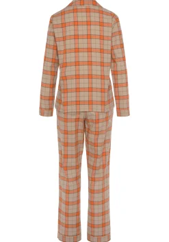 Nachtwäsche|Vivance Dreams Pyjama orange