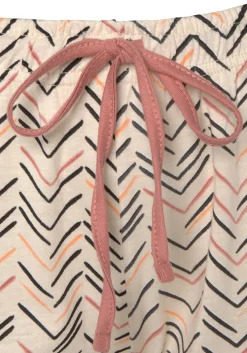 Nachtwäsche|Vivance Dreams Pyjama schwarz-creme