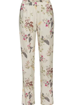 Nachtwäsche|LASCANA Pyjama ecrugeblümt