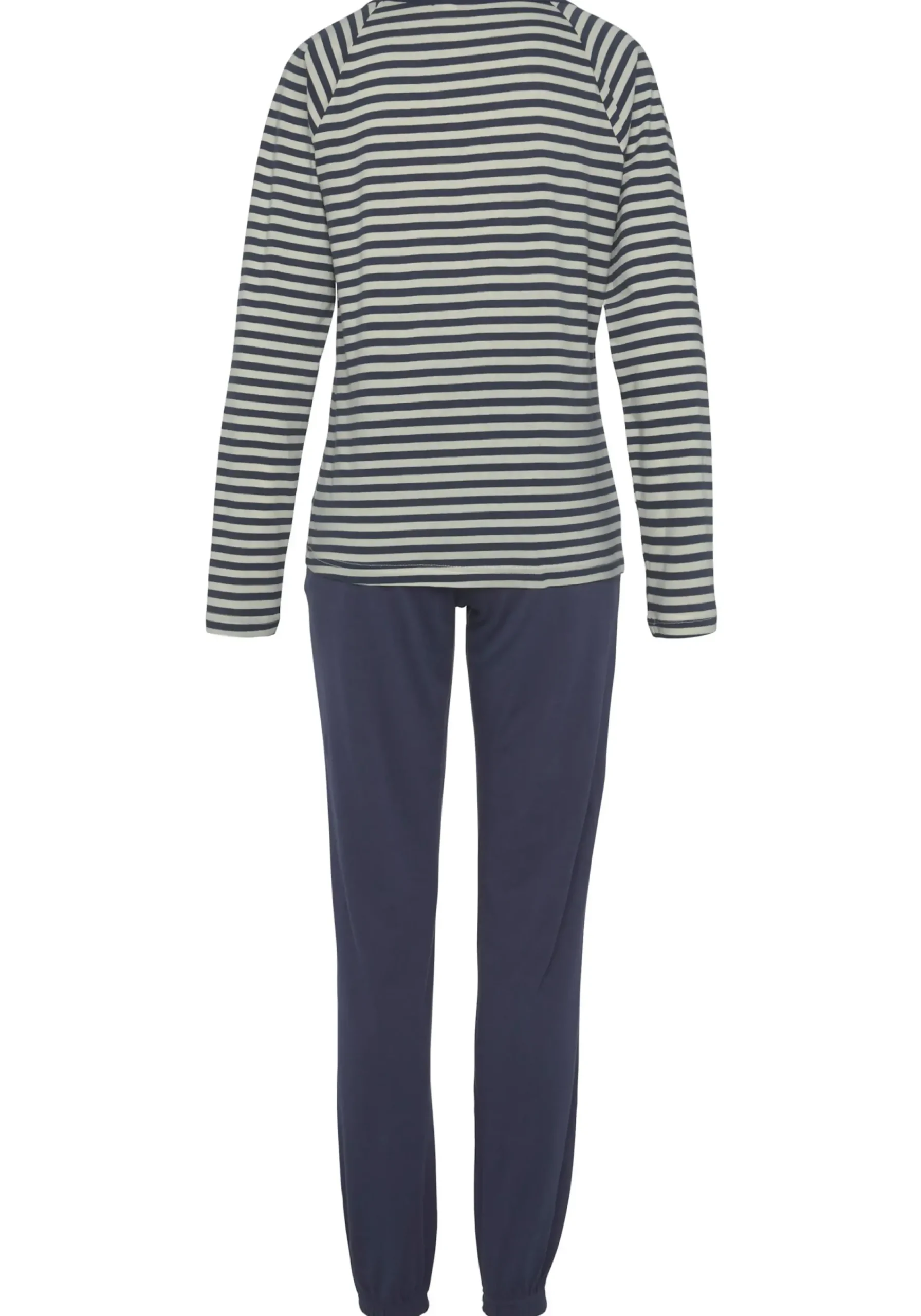 Nachtwäsche|Vivance Dreams Pyjama dunkelblau