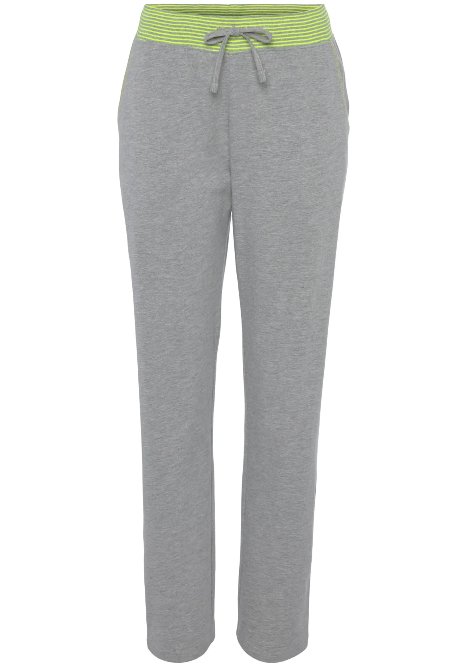Nachtwäsche|Vivance Dreams Pyjama hellgrau-meliert