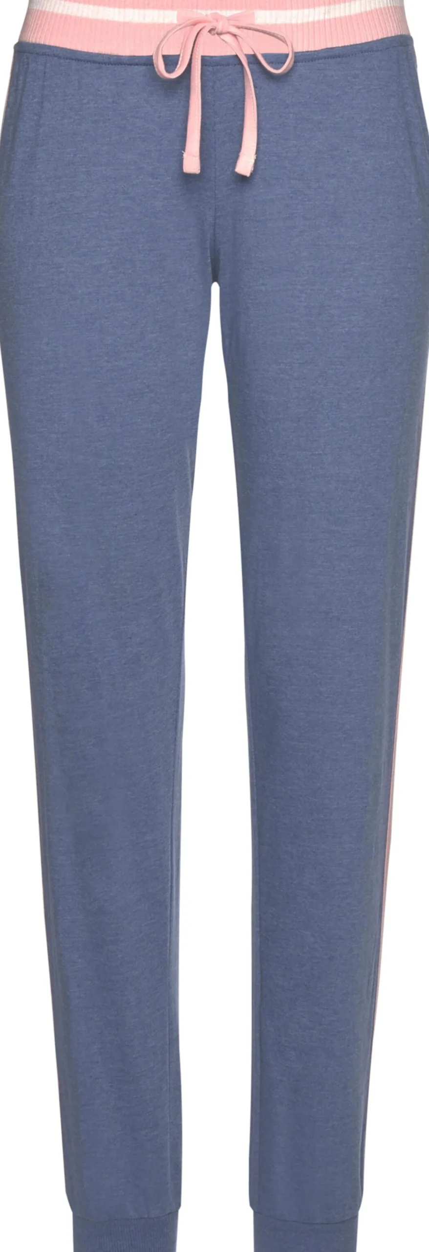 Nachtwäsche|Arizona Pyjama blau-meliert