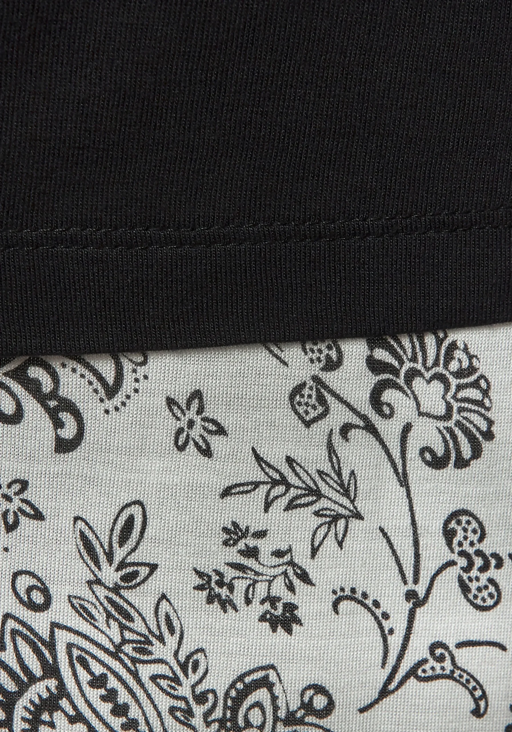 Nachtwäsche|Vivance Dreams Pyjama weißpaisley