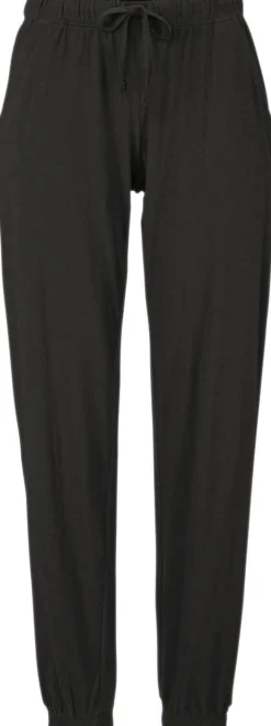 Nachtwäsche|Buffalo Pyjama ecru-gestreift-schwarz