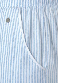 Nachtwäsche|s.Oliver Pyjamahose himmelblau-gestreift