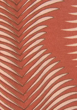 Nachtwäsche|LASCANA Pyjamahose terracottabedruckt