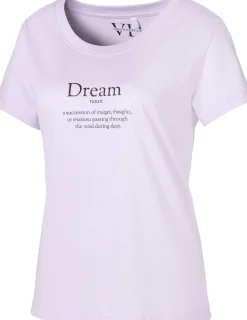 Nachtwäsche|Vivance Dreams Pyjamaoberteil violett