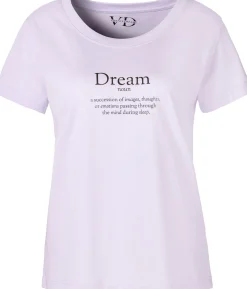 Nachtwäsche|Vivance Dreams Pyjamaoberteil violett