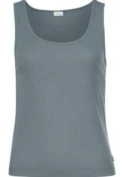 Homewear|Homewear|LASCANA Pyjamaoberteil rauchblau