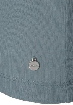 Homewear|Homewear|LASCANA Pyjamaoberteil rauchblau