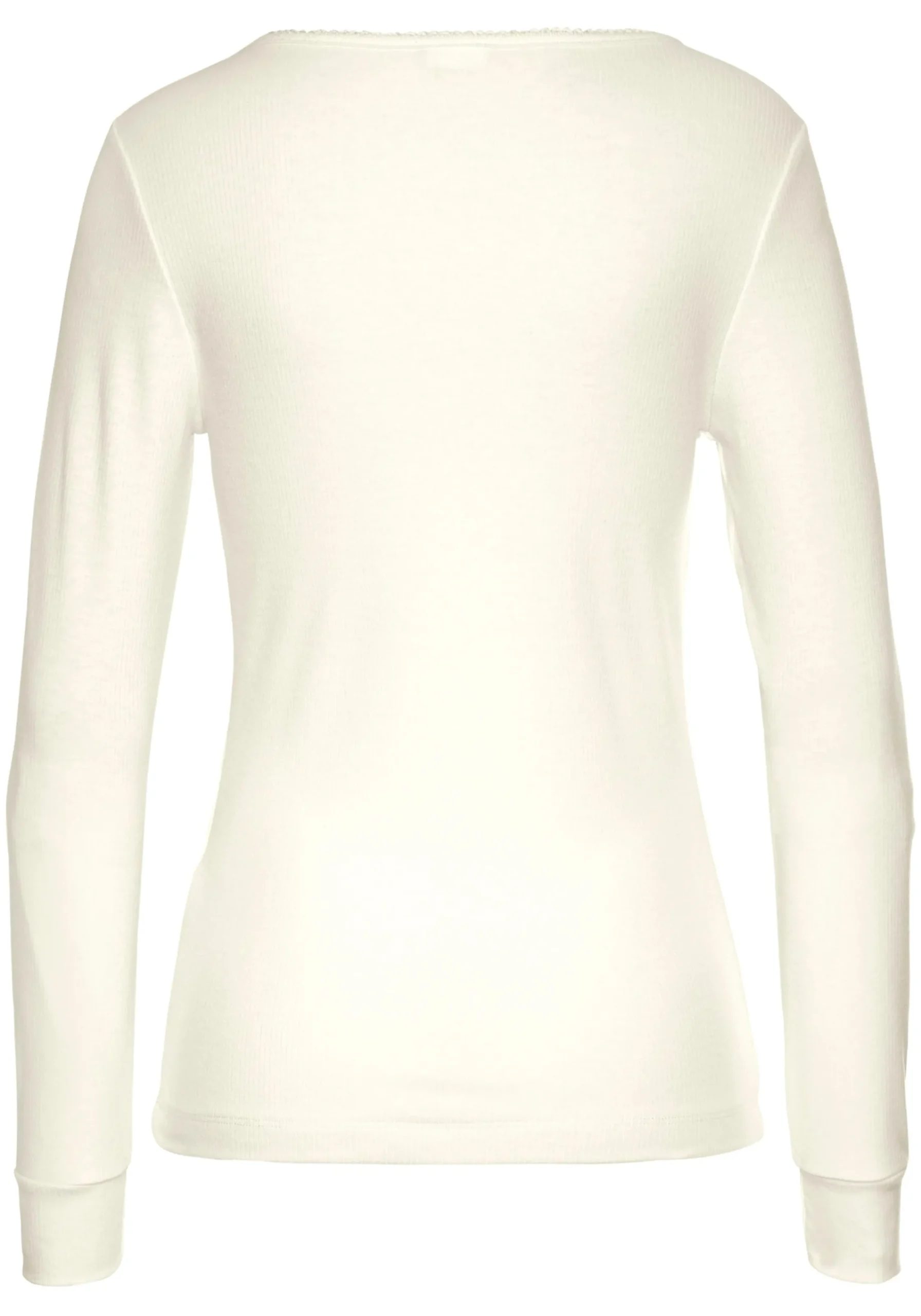 Homewear|Nachtwäsche|LASCANA Pyjamaoberteil ecru