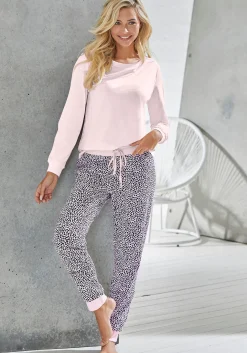 Nachtwäsche|Vivance Dreams Pyjamaoberteil hellrosa