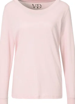 Nachtwäsche|Vivance Dreams Pyjamaoberteil hellrosa